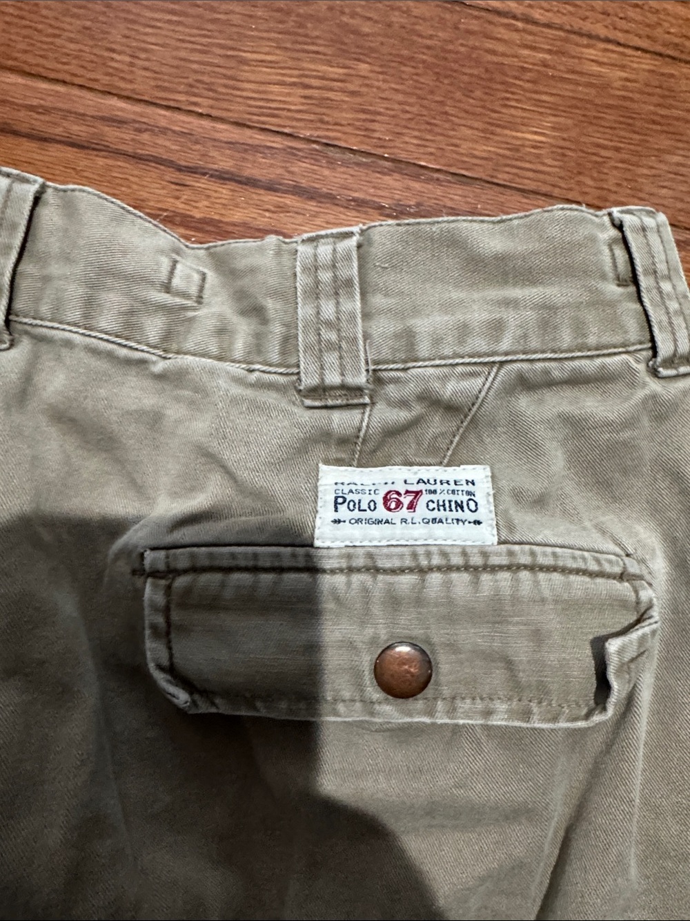 Ralph Lauren Polo 67 Chino in Khaki Green